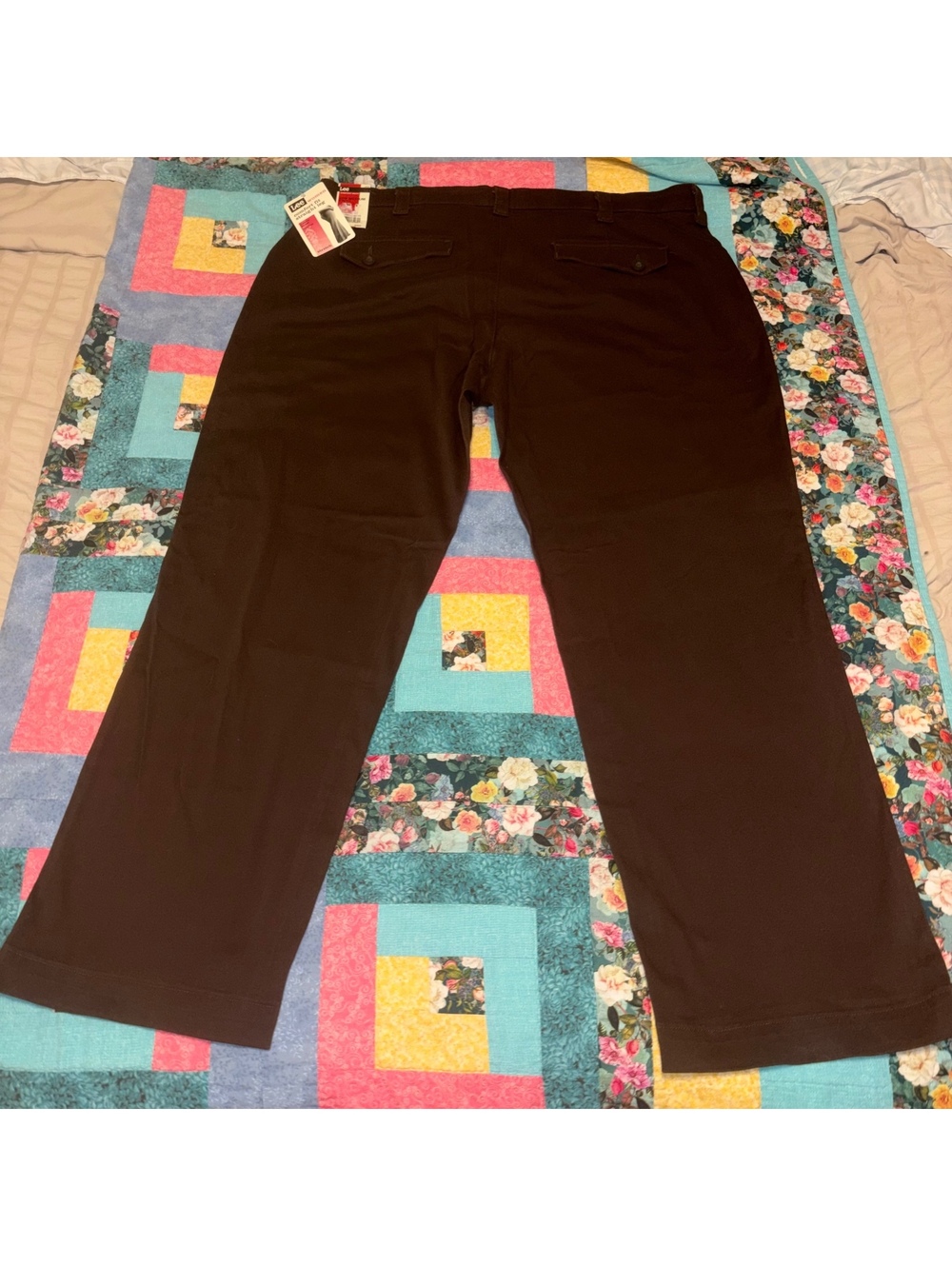 Lee NEW $50 Comfort Waistband Pants Womans 22W Medium Custom Fit - Picture 2 of 7